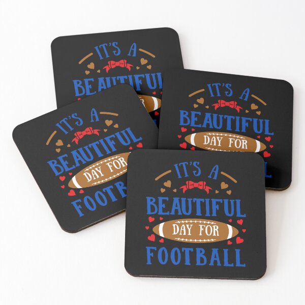 Item preview, It’s A Beautiful Day For Football – Lovely Sports Saying designed and sold by GabrieSketcham.