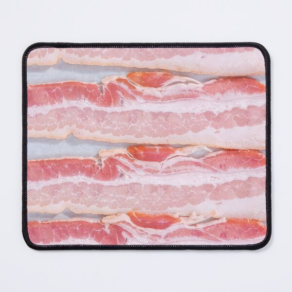 Item preview, Raw Bacon Strips Ready to Sizzle and Get Delicious designed and sold by OriginalBeerCat.