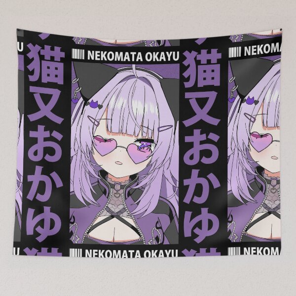 Item preview, Nekomata Okayu With Sunglasses designed and sold by UDTee.