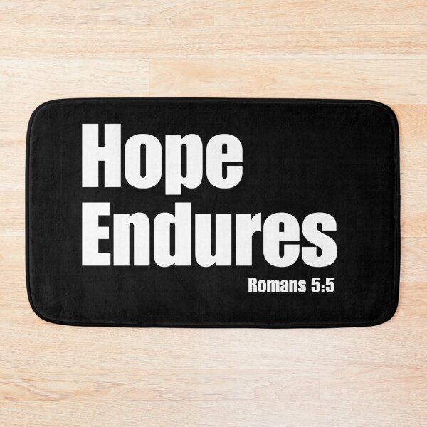 Item preview, Hope Endures, Typography Art designed and sold by MoriaStore.