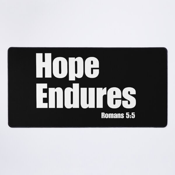 Item preview, Hope Endures, Typography Art designed and sold by MoriaStore.