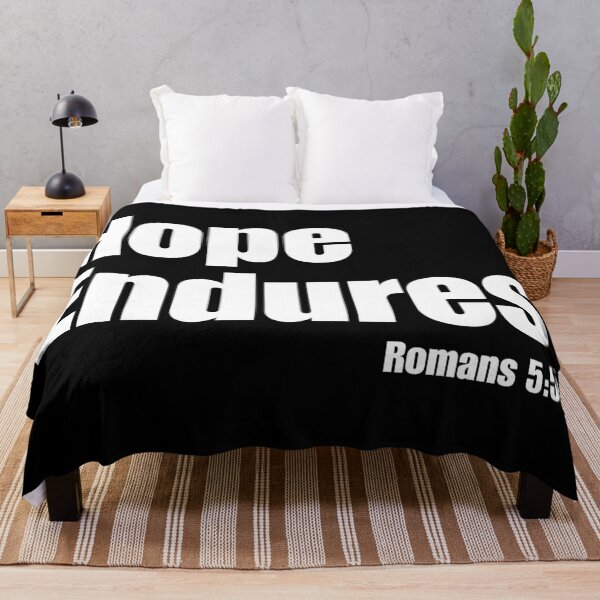 Item preview, Hope Endures, Typography Art designed and sold by MoriaStore.