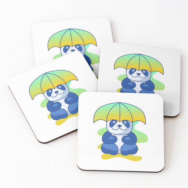 Item preview, Chubby Panda Playing with Falling Leaves designed and sold by simefaula.
