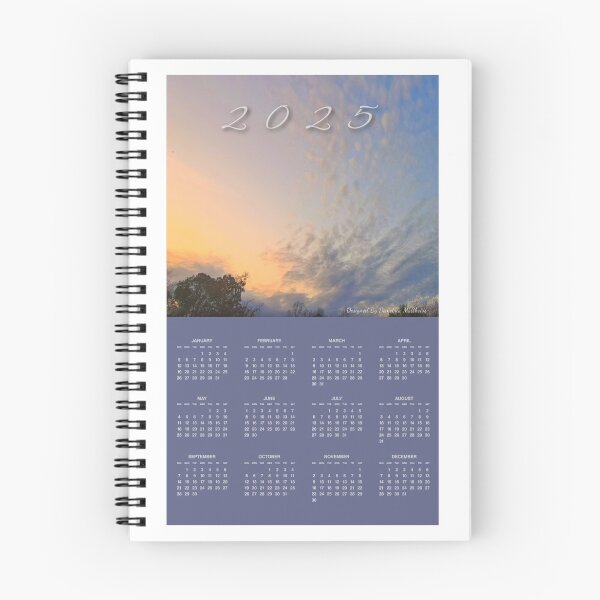 Item preview, 2025 Clouds at Sunset Calendar  designed and sold by Demetria Matthews.