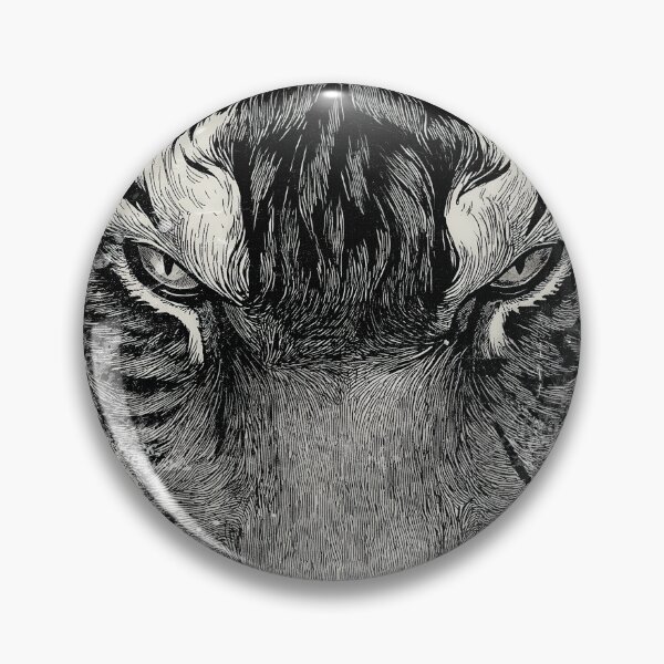 Item preview, Intense Tiger Illustration designed and sold by Qim X Fantasy.