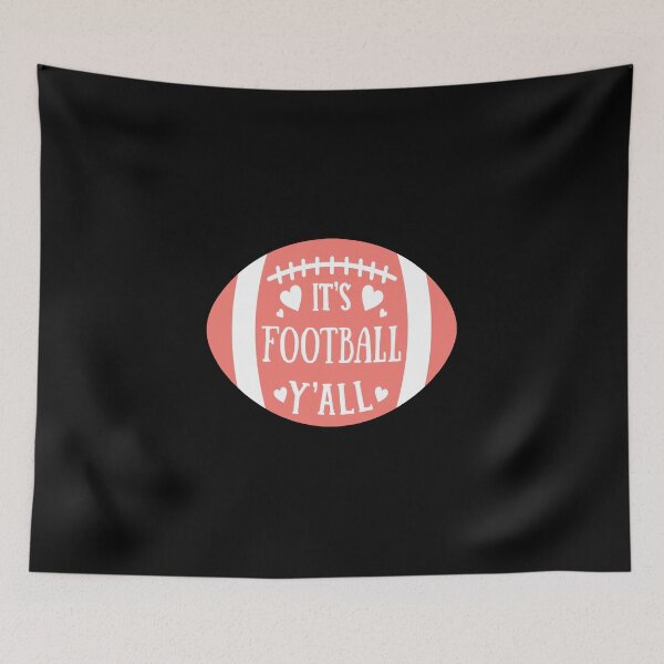 Item preview, It’s Football Y’all – Lovely American Football Sports Saying designed and sold by GabrieSketcham.