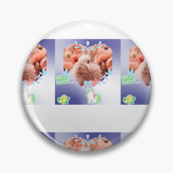 Item preview, HAPPY EASTER  HEART LOVE FLOWER  BUNNY  designed and sold by Shelbineshop.