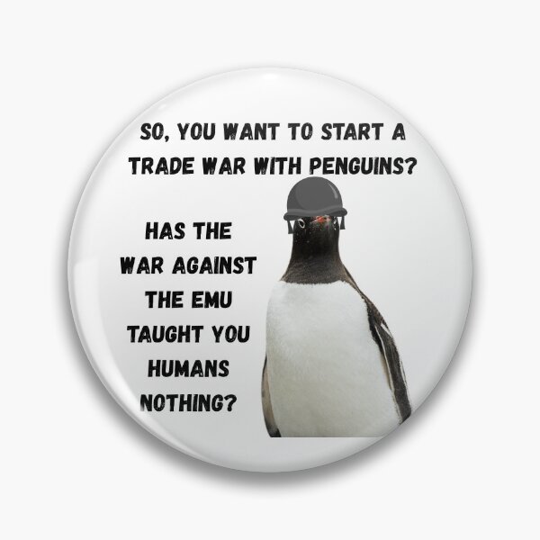 Item preview, Trade War Against Penguins designed and sold by Linklandiya.