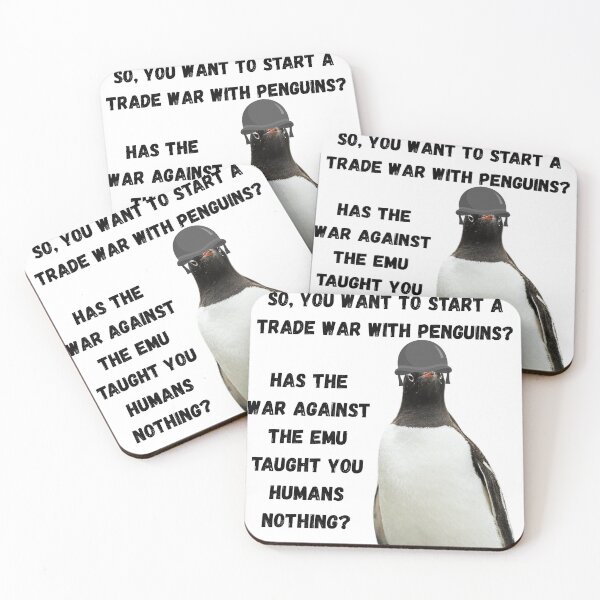 Item preview, Trade War Against Penguins designed and sold by Linklandiya.