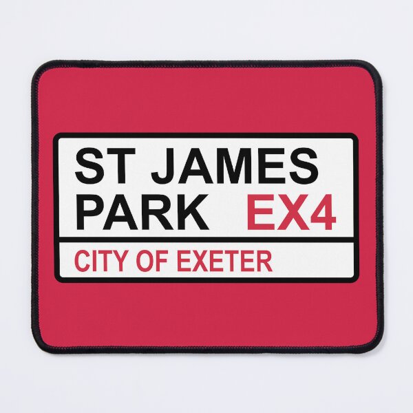 Item preview, Exeter City St James Park Iconic Street Sign designed and sold by DelfDesign.