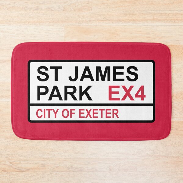 Item preview, Exeter City St James Park Iconic Street Sign designed and sold by DelfDesign.