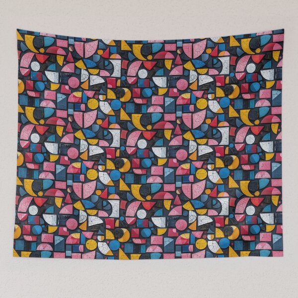 Item preview, Abstract Geometric Fragment Collage designed and sold by NTGUILTY.