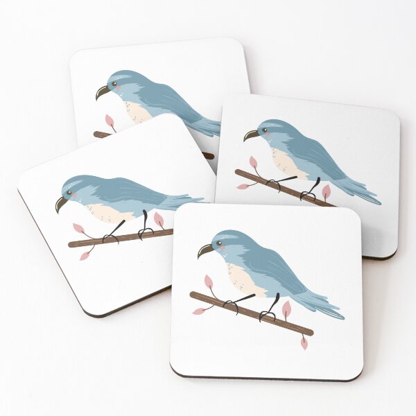 Item preview, Chubby Bluebird Sings in Springtime Joy designed and sold by simefaula.