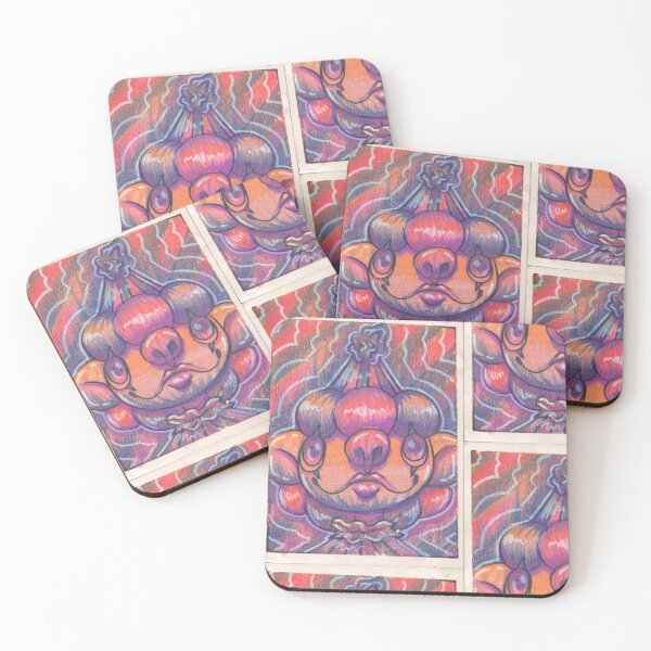 Item preview, burnt clown designed and sold by FinnleyScribble.
