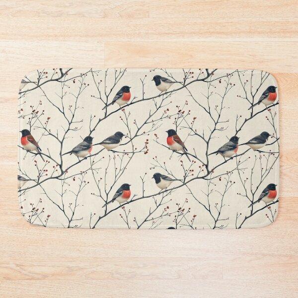Item preview, Crimson Robin Branch Serenade designed and sold by NTGUILTY.