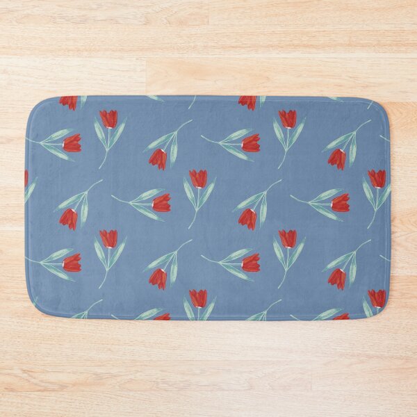 Item preview, Tulip flower seamless pattern designed and sold by Ammi77.