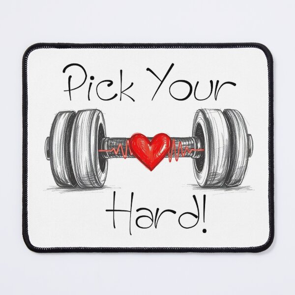 Item preview, Pick Your Hard | Women's Fitness | Motivational Workout Gear | Gym Gear | Pacific NW Gear Co designed and sold by PacificNWGearCo.