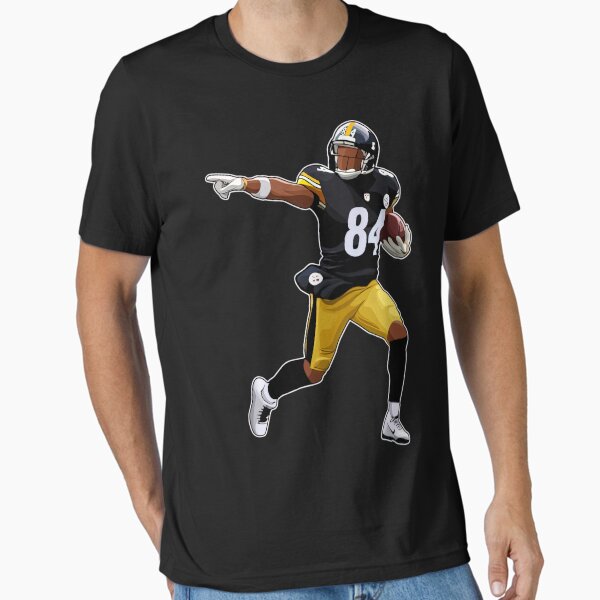 Vista previa del artículo con la obra «Antonio #84 celebra el touchdown», diseñado y vendido por scherbarthje.