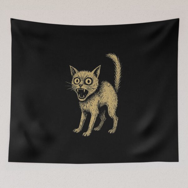 Item preview, Horrible Japanese Cat Funny  designed and sold by love3617.