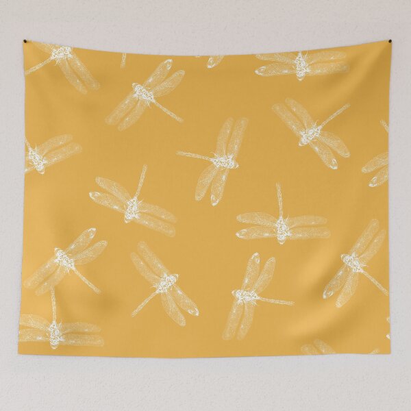 Item preview, Dragonflies Illustration Pattern designed and sold by Jaana Day.