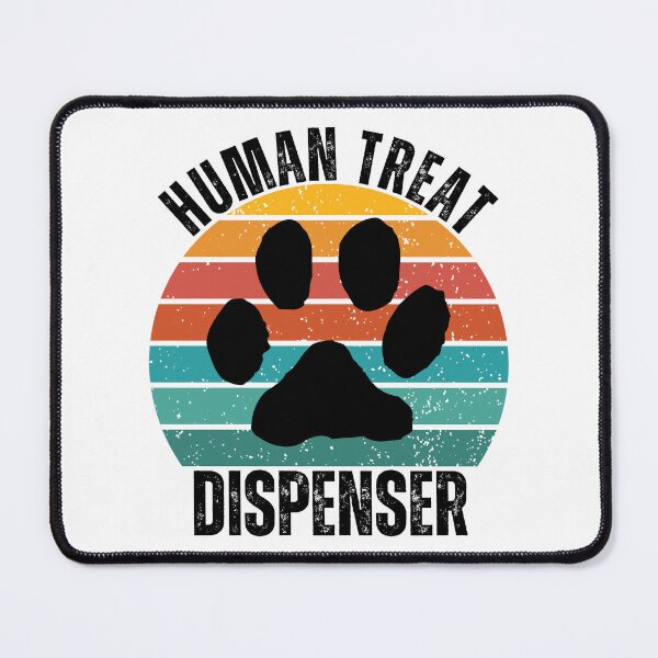Item preview, Human Treat Dispenser – Retro Sunset Pet Lover Design designed and sold by Fredster1966.