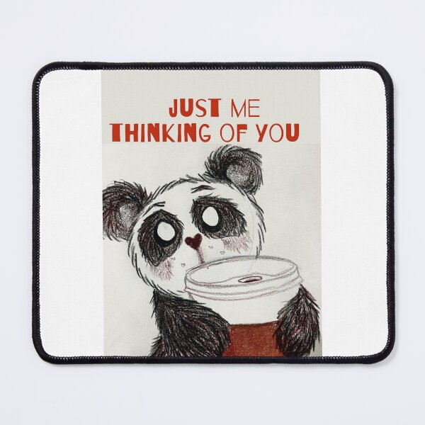 Item preview, Just Me Thinking Of You O.o (While Cracked Out on Coffee) designed and sold by MyBottomShelf.