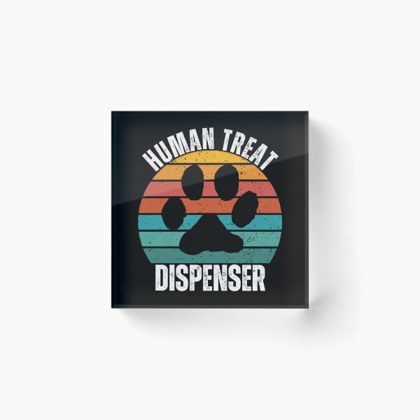 Item preview,  Human Treat Dispenser – Retro Sunset Pet Lover Design designed and sold by Fredster1966.