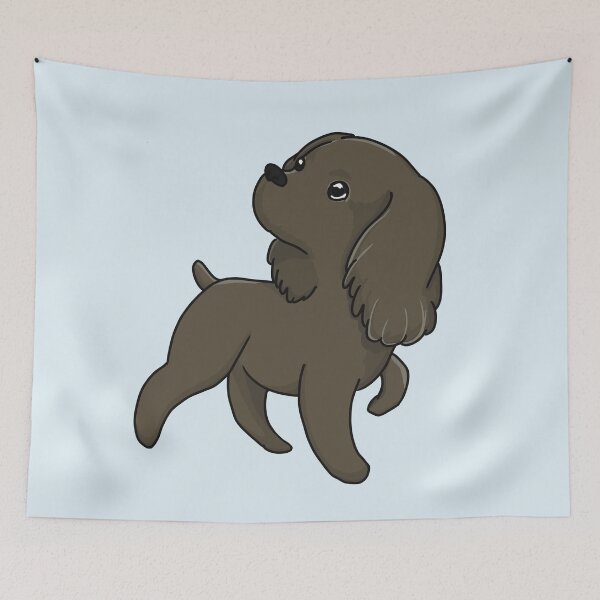 Item preview, Adorable American Cocker Spaniel Black designed and sold by tayaan.