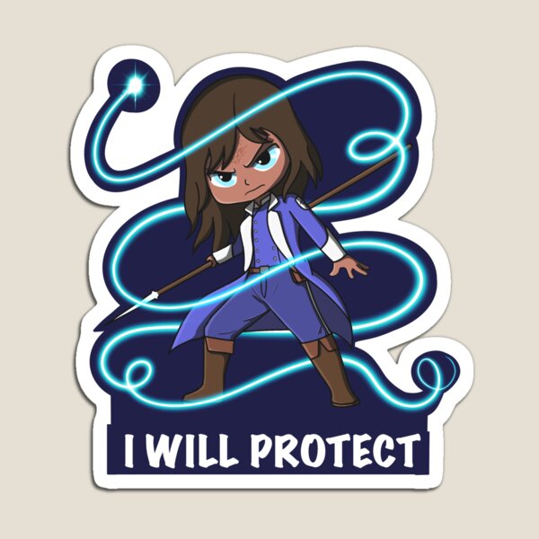 Item preview, I Will Protect designed and sold by Crafty Ninja Shop.