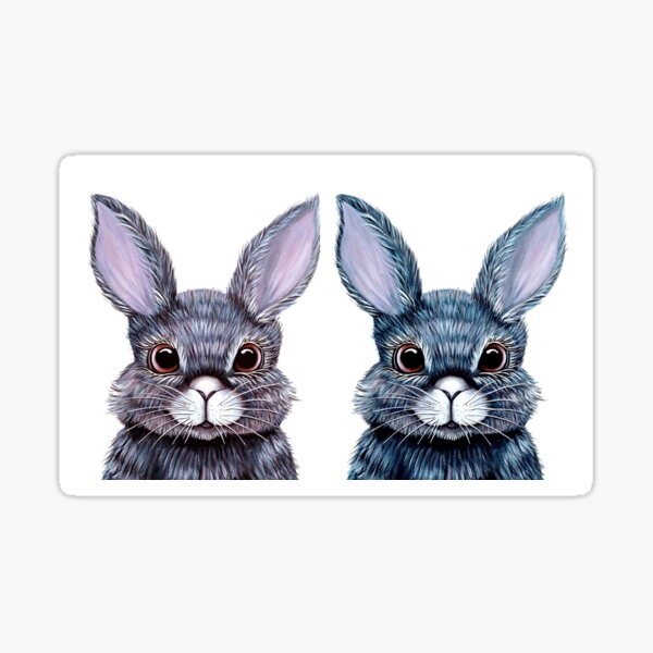 Item preview, Bunny Buddies on White designed and sold by Linda Callaghan.