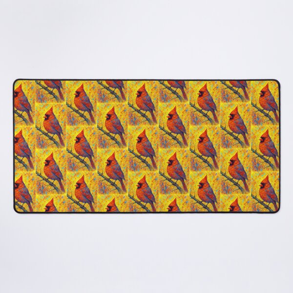 Item preview, Vibrant Cardinal in a Colorful Autumn Glow designed and sold by ChrisButler.