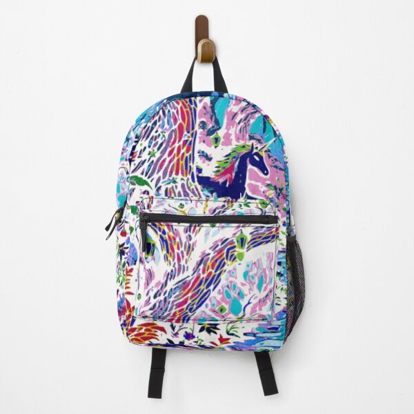 Item preview, 80s Fantasy & Synthwave Unicorn Stained Glass Effect – Retro Neon Magical Art Print designed and sold by LuxuryApparels.