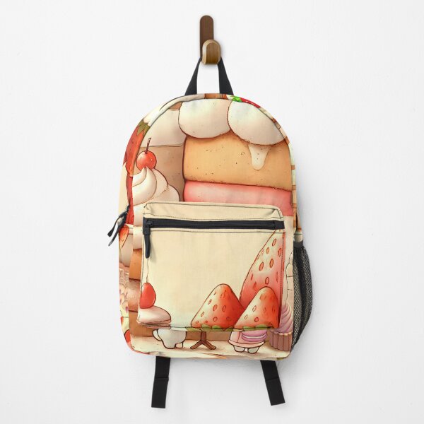 Item preview, Strawberry Bear Bakery – Kawaii Dessert House Art designed and sold by dearjunie.