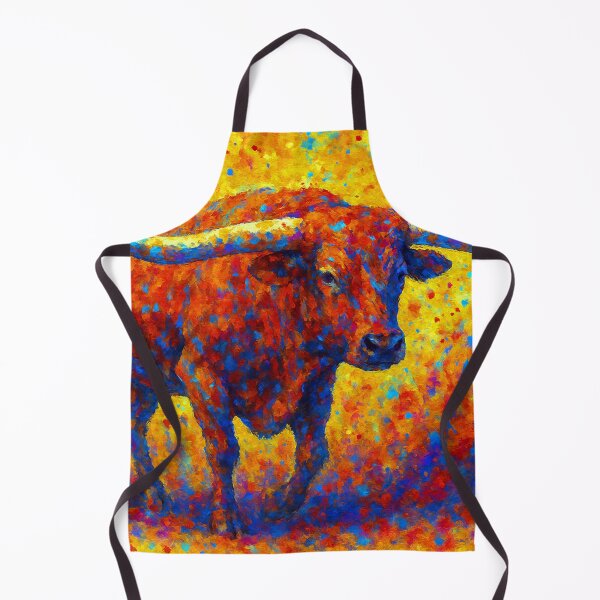 Item preview, Majestic Longhorn in Bold Colors designed and sold by ChrisButler.