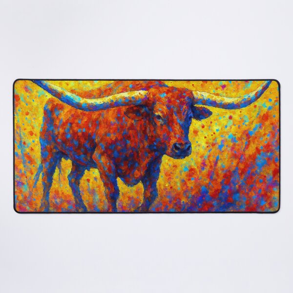 Artikelvorschau, Majestätisches Longhorn in kräftigen Farben entworfen und verkauft von ChrisButler.