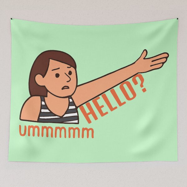 Item preview, Um, Hello? designed and sold by TSQ.