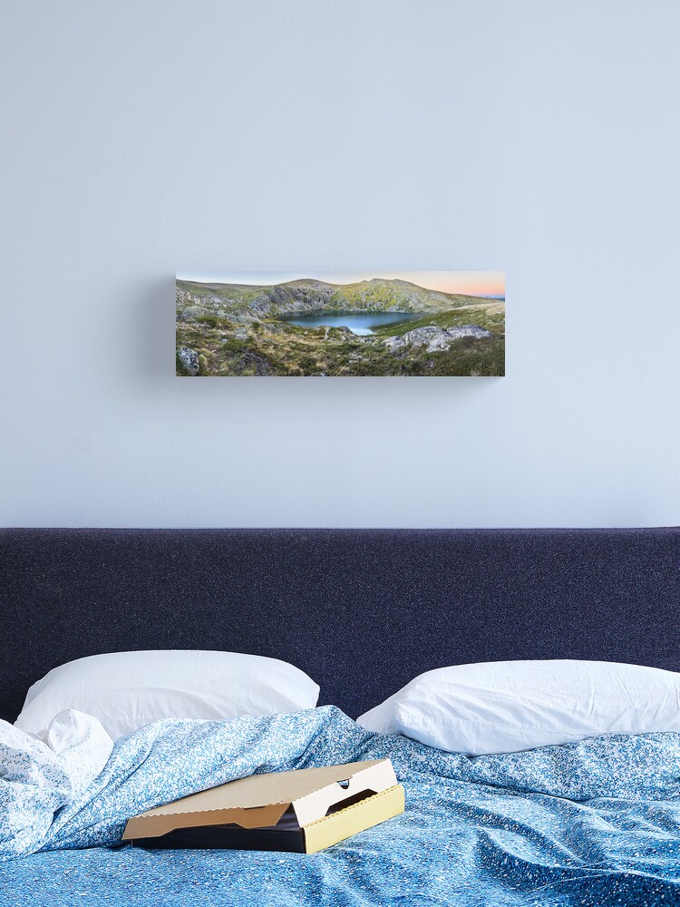 Thumbnail 2 of 3, Canvas Print, Blue Lake, Kosciusko National Park, Australia  designed and sold by Chockstone.