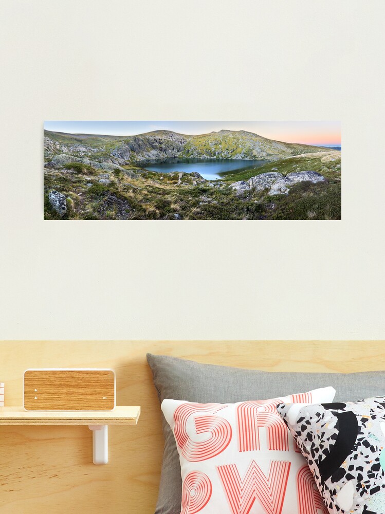 Thumbnail 2 of 3, Photographic Print, Blue Lake, Kosciusko National Park, Australia designed and sold by Chockstone.