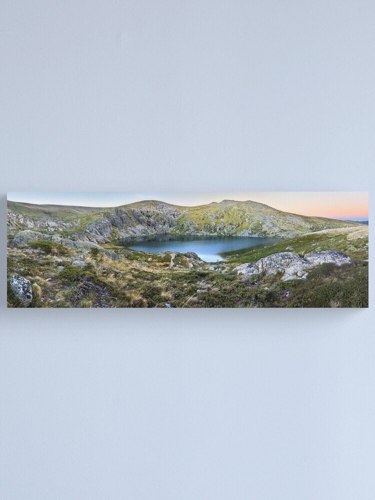 Thumbnail 1 of 3, Canvas Print, Blue Lake, Kosciusko National Park, Australia  designed and sold by Chockstone.