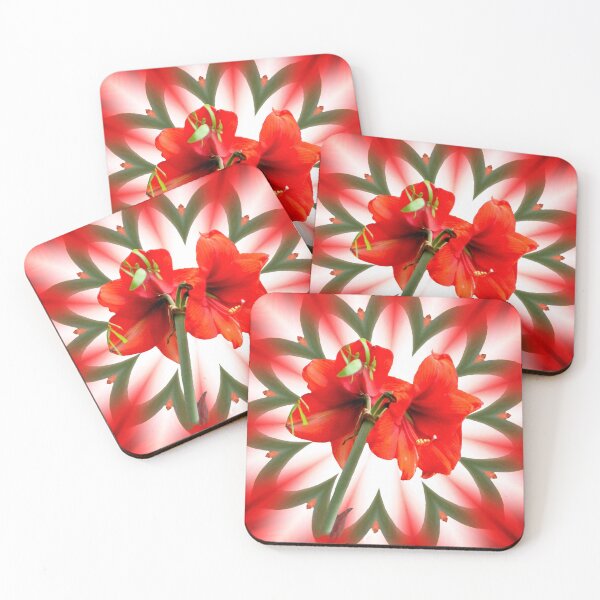 Item preview, Double Bloom Amaryllis Flower Design designed and sold by kristalcurt.