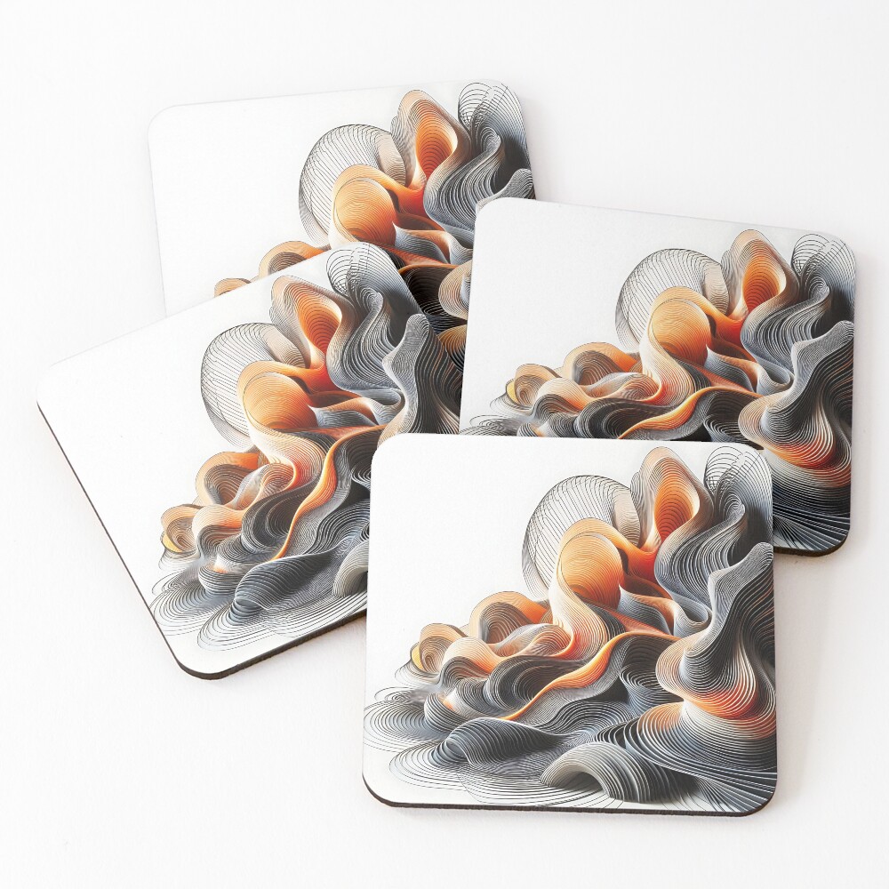 Item preview, Coasters (Set of 4) designed and sold by Intriguing-Shop.