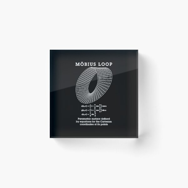 Item preview, Mobius Loop Moebius Strip Band Math Teacher Nerd Science designed and sold by GrandeDuc.