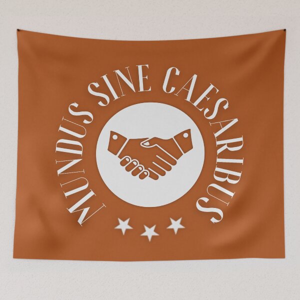Item preview, Latin Phrase Mundus Sine Caesaribus designed and sold by DreamsArtwear.