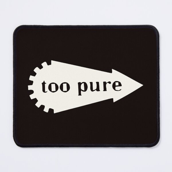 Item preview, Too Pure indie record label  designed and sold by analogue_rock.