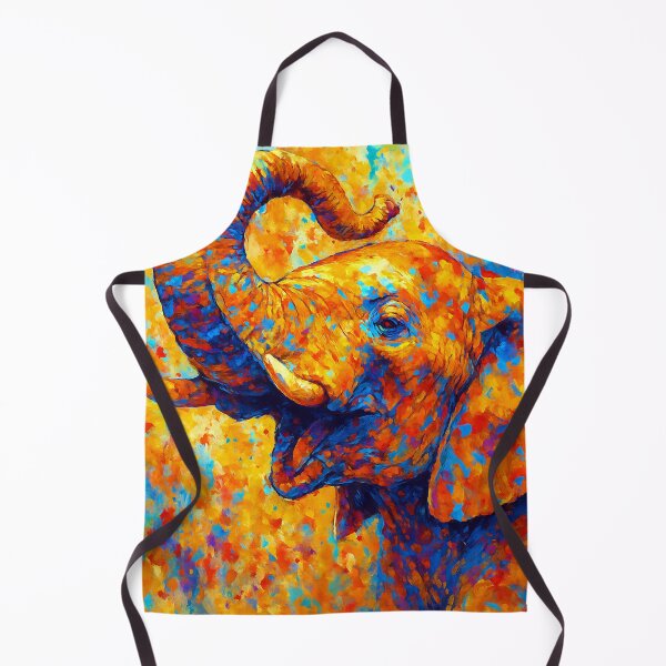 Item preview, Colorful Spirit of the Elephant designed and sold by ChrisButler.