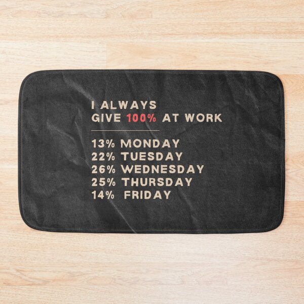 Item preview,  I Give 100% at Work designed and sold by LifeParody.
