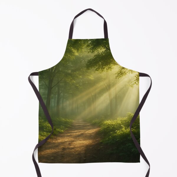 Item preview, Golden Sunlight on Serene Forest Path  designed and sold by kayodeDesign.