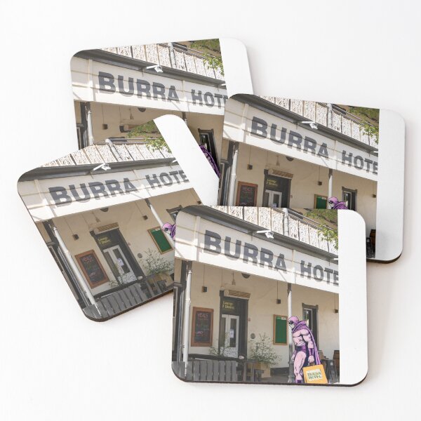 Item preview, Burra Hotel an attraction for superheroes designed and sold by Andykinoz.
