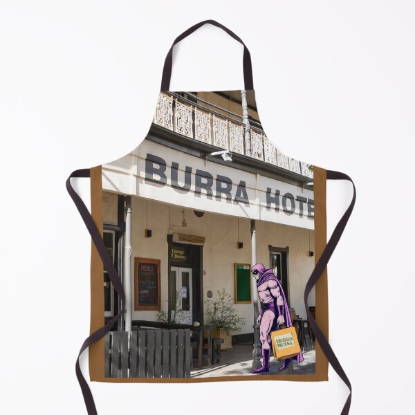 Item preview, Burra Hotel an attraction for superheroes designed and sold by Andykinoz.