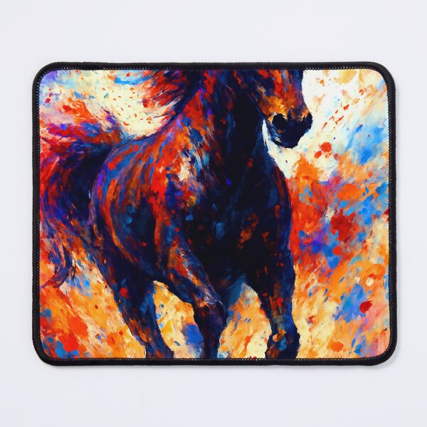 Item preview, Fiery Freedom of the Wild Horse designed and sold by ChrisButler.
